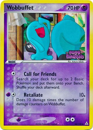 Wobbuffet (56/110) (Stamped) [EX: Holon Phantoms] | Nerdhalla Games