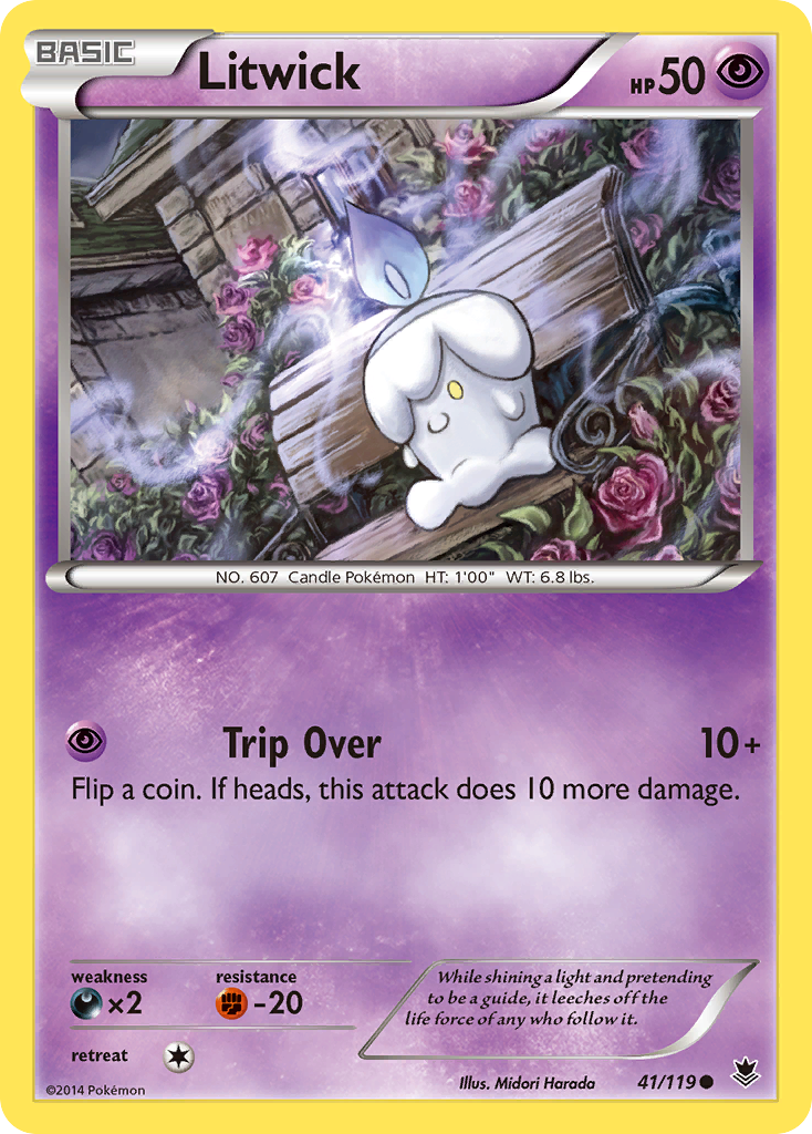 Litwick (41/119) [XY: Phantom Forces] | Nerdhalla Games