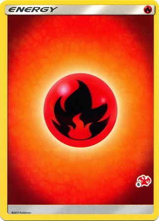 Fire Energy (Charizard Stamp #6) [Battle Academy 2020] | Nerdhalla Games