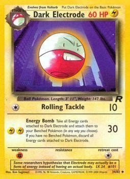 Dark Electrode (34/82) [Team Rocket Unlimited] | Nerdhalla Games