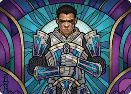 Aron, Benalia's Ruin Art Card [Dominaria United Art Series] | Nerdhalla Games