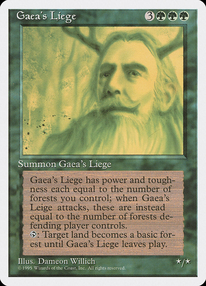 Gaea's Liege [Fourth Edition] | Nerdhalla Games