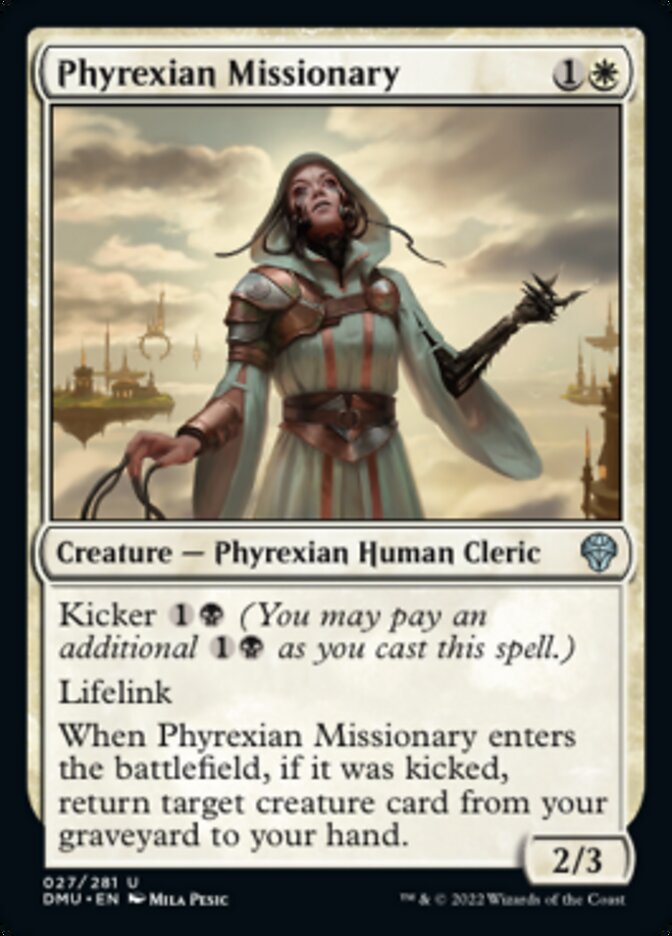 Phyrexian Missionary [Dominaria United] | Nerdhalla Games