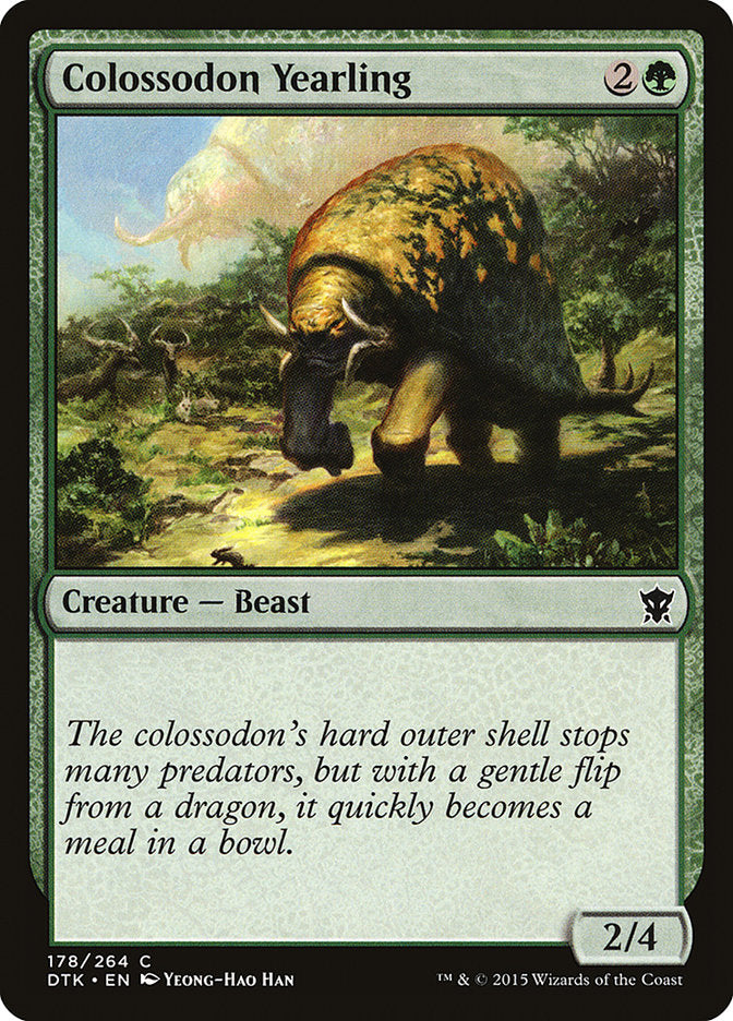 Colossodon Yearling [Dragons of Tarkir] | Nerdhalla Games