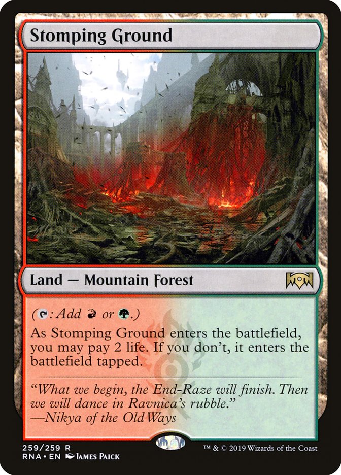 Stomping Ground [Ravnica Allegiance] | Nerdhalla Games