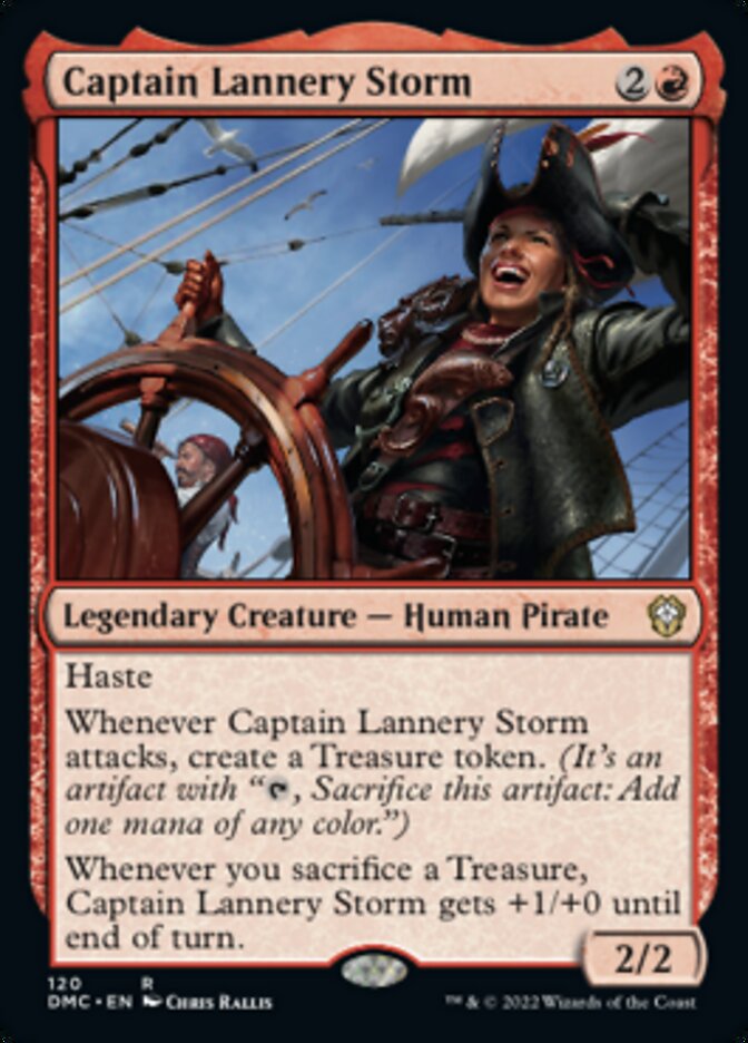 Captain Lannery Storm [Dominaria United Commander] | Nerdhalla Games