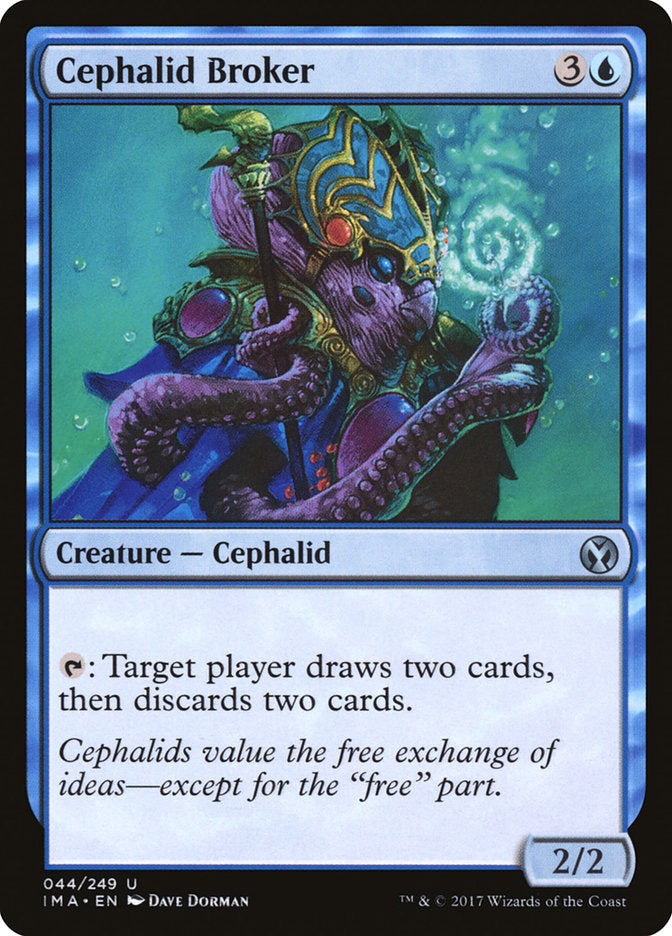 Cephalid Broker [Iconic Masters] | Nerdhalla Games