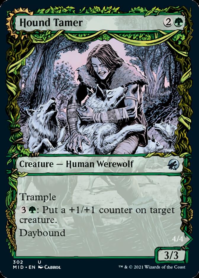 Hound Tamer // Untamed Pup (Showcase Equinox) [Innistrad: Midnight Hunt] | Nerdhalla Games