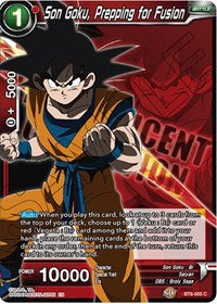 Son Goku, Prepping for Fusion [BT6-005] | Nerdhalla Games