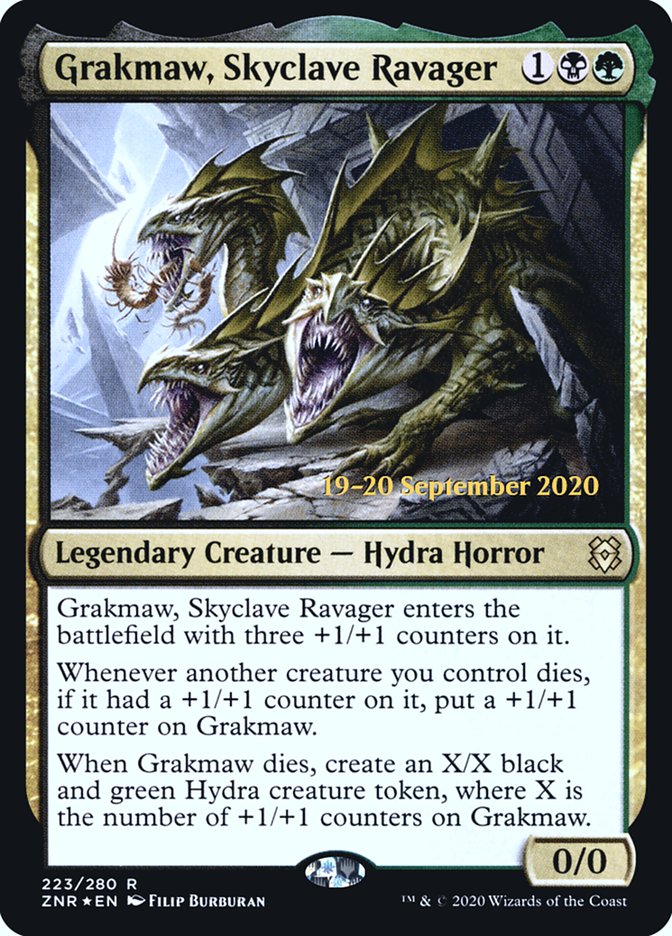 Grakmaw, Skyclave Ravager  [Zendikar Rising Prerelease Promos] | Nerdhalla Games