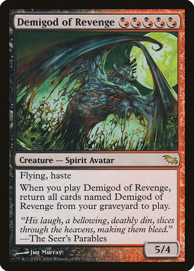 Demigod of Revenge [Shadowmoor] | Nerdhalla Games