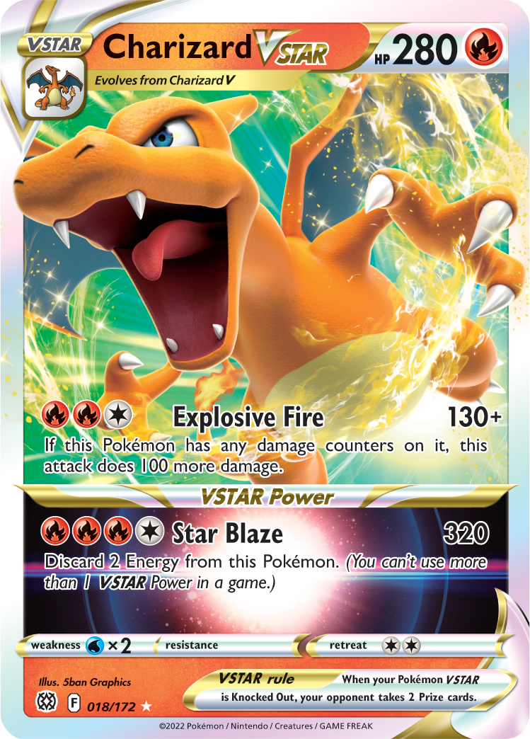 Charizard VSTAR (018/172) [Sword & Shield: Brilliant Stars] | Nerdhalla Games