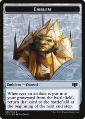 Daretti, Scrap Savant Emblem // Tuktuk the Returned Double-sided Token [Commander 2014 Tokens] | Nerdhalla Games