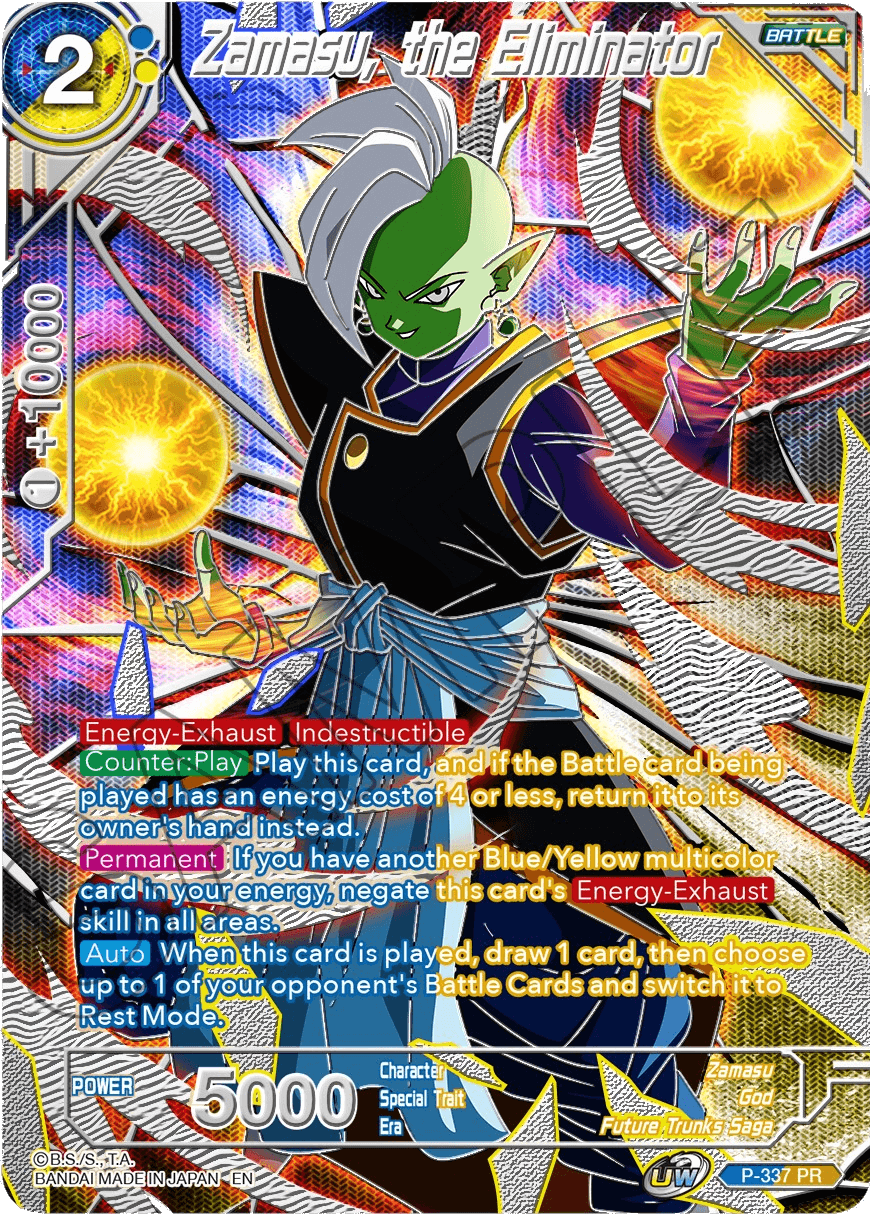 Zamasu, the Eliminator (Revision) (P-337) [5th Anniversary Set] | Nerdhalla Games