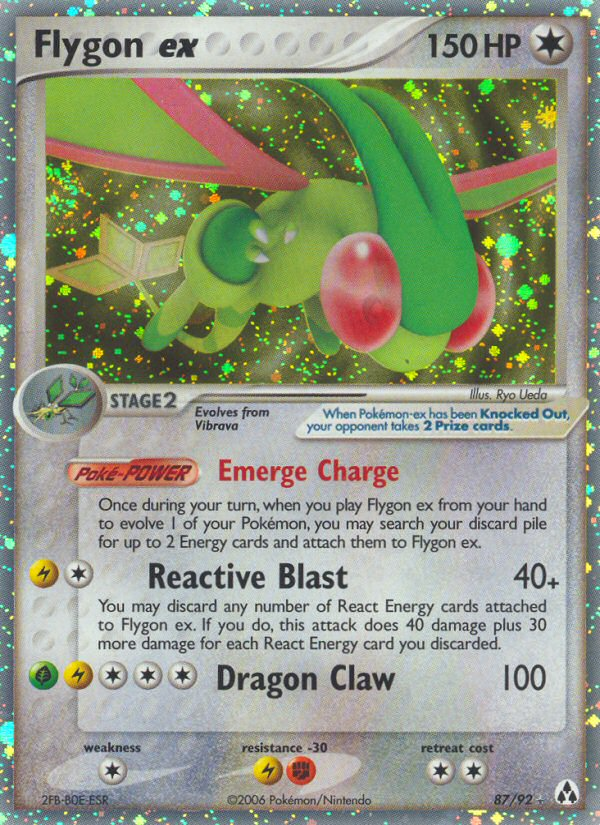 Flygon ex (87/92) [EX: Legend Maker] | Nerdhalla Games