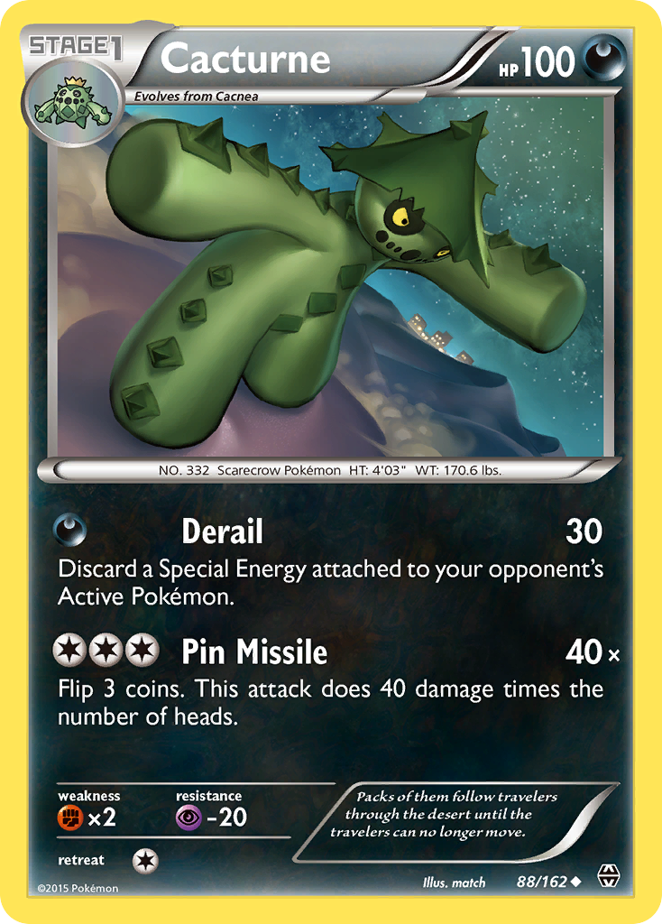 Cacturne (88/162) [XY: BREAKthrough] | Nerdhalla Games