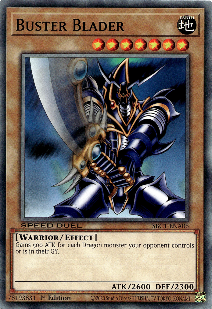 Buster Blader [SBC1-ENA06] Common | Nerdhalla Games