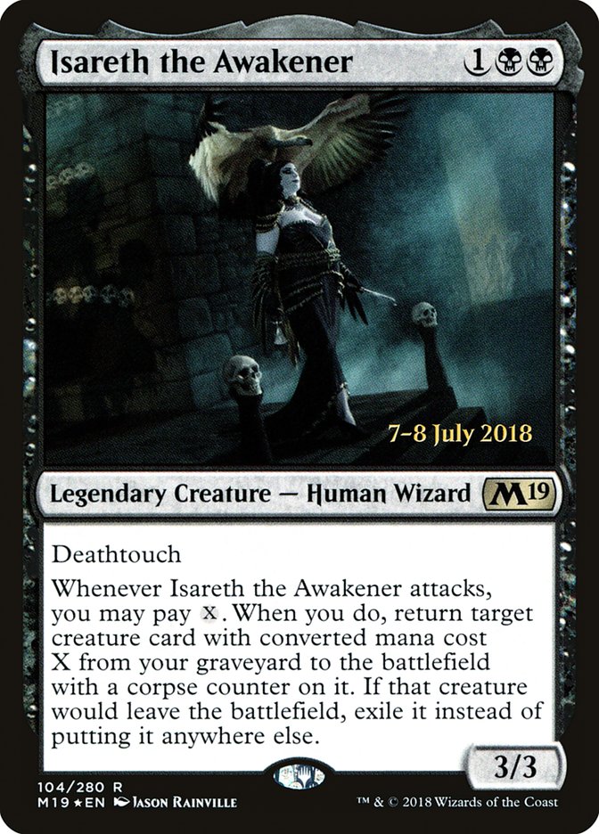 Isareth the Awakener  [Core Set 2019 Prerelease Promos] | Nerdhalla Games