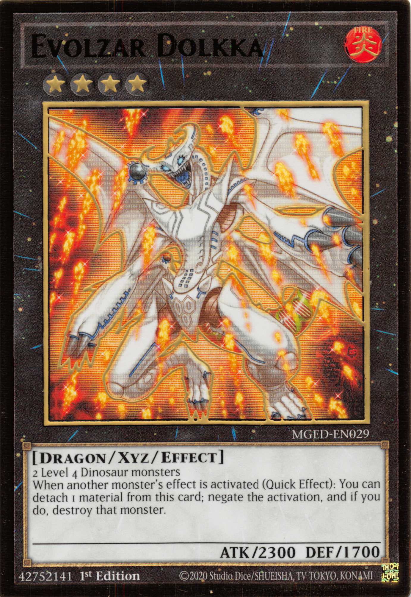 Evolzar Dolkka [MGED-EN029] Gold Rare | Nerdhalla Games