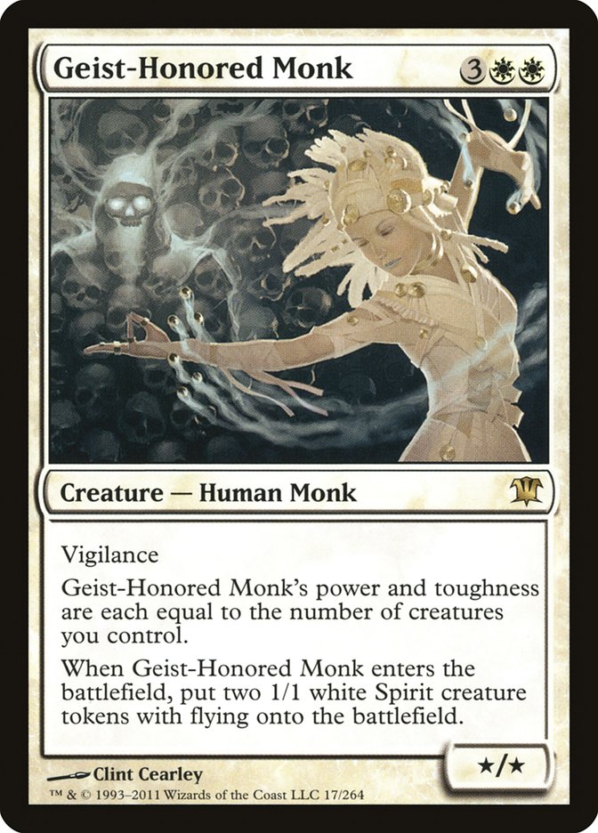 Geist-Honored Monk [Innistrad] | Nerdhalla Games