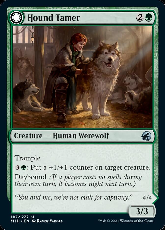 Hound Tamer // Untamed Pup [Innistrad: Midnight Hunt] | Nerdhalla Games