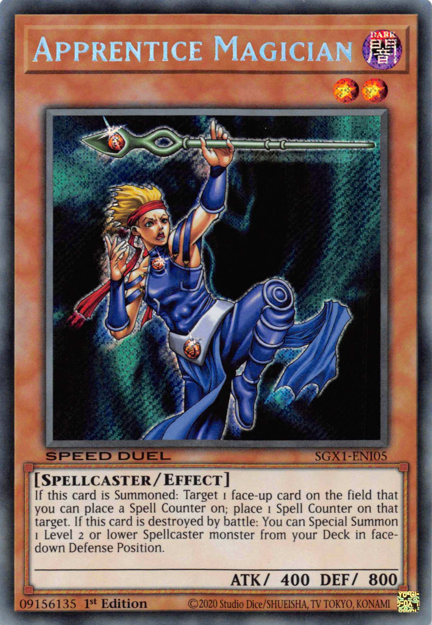 Apprentice Magician [SGX1-ENI05] Secret Rare | Nerdhalla Games