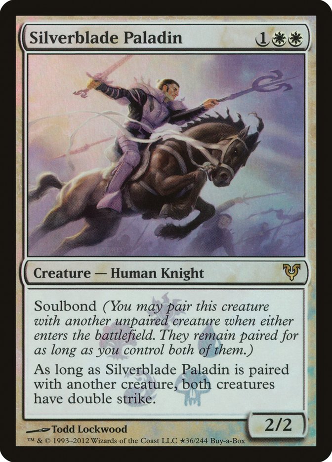 Silverblade Paladin (Buy-A-Box) [Avacyn Restored Promos] | Nerdhalla Games