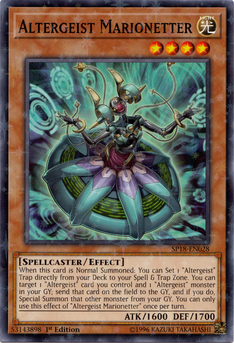 Altergeist Marionetter [SP18-EN028] Starfoil Rare | Nerdhalla Games