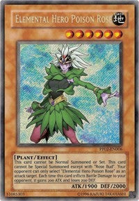 Elemental Hero Poison Rose [PP02-EN006] Secret Rare | Nerdhalla Games