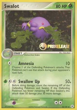 Swalot (50/101) (Prerelease Promo) [Nintendo: Black Star Promos] | Nerdhalla Games