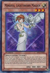 Minerva, Lightsworn Maiden [SDLI-EN002] Super Rare | Nerdhalla Games