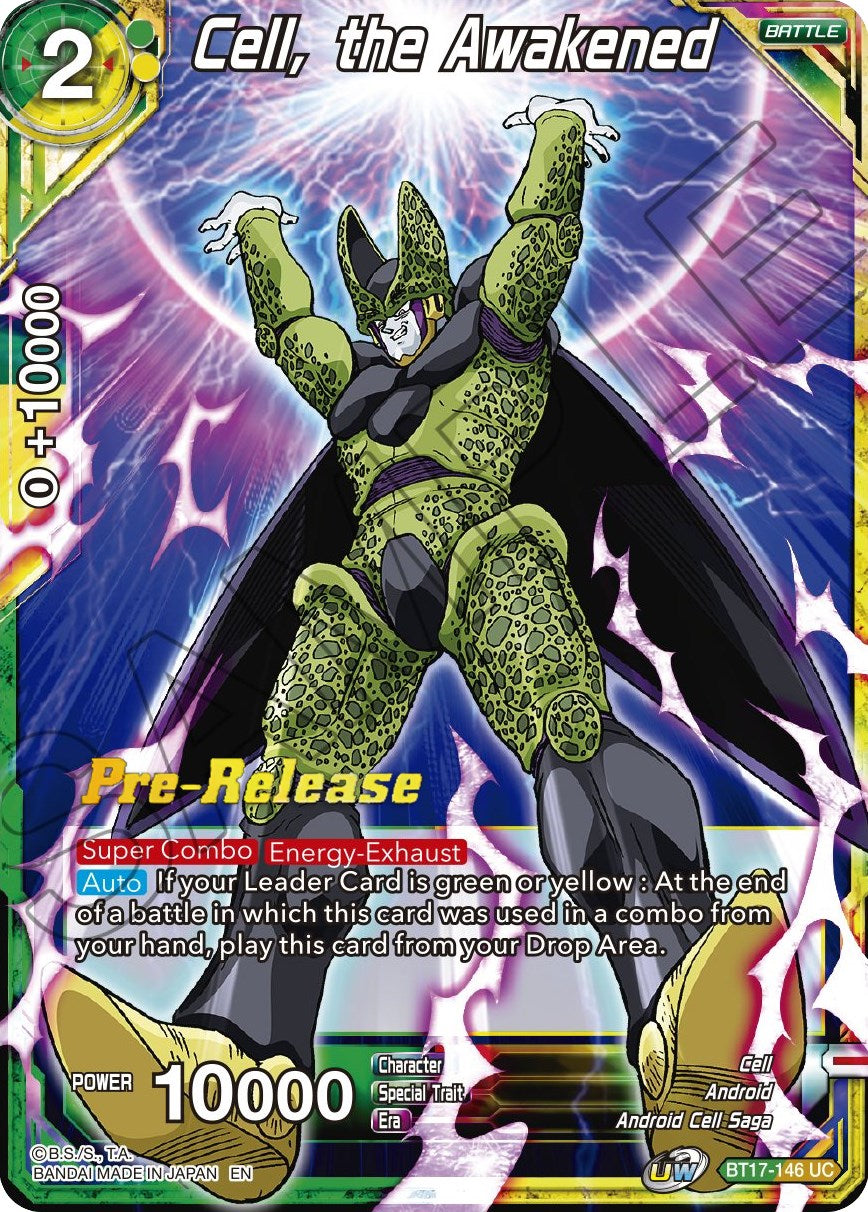 Cell, the Awakened (BT17-146) [Ultimate Squad Prerelease Promos] | Nerdhalla Games