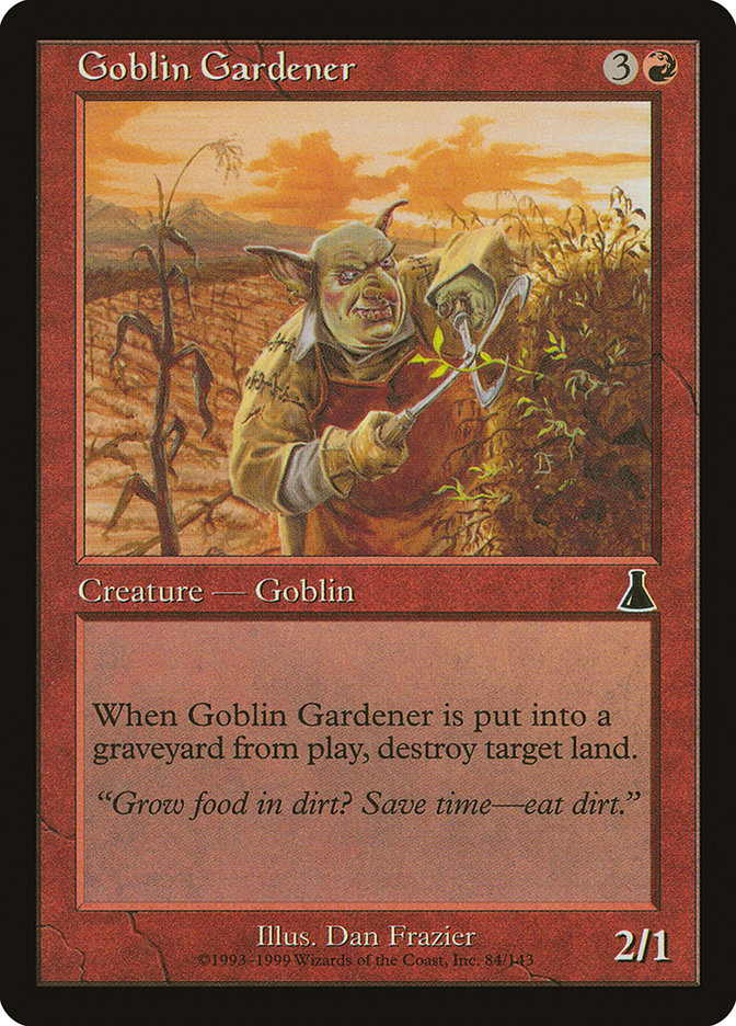 Goblin Gardener [Urza's Destiny] | Nerdhalla Games