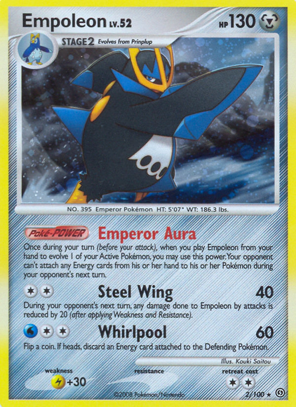 Empoleon (2/100) [Diamond & Pearl: Stormfront] | Nerdhalla Games