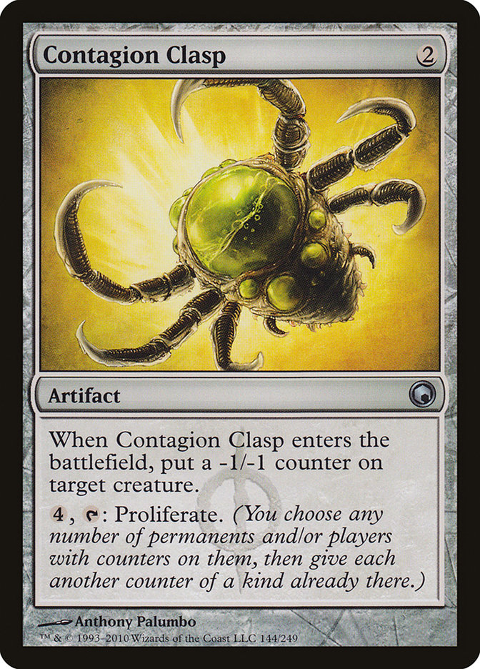 Contagion Clasp [Scars of Mirrodin] | Nerdhalla Games