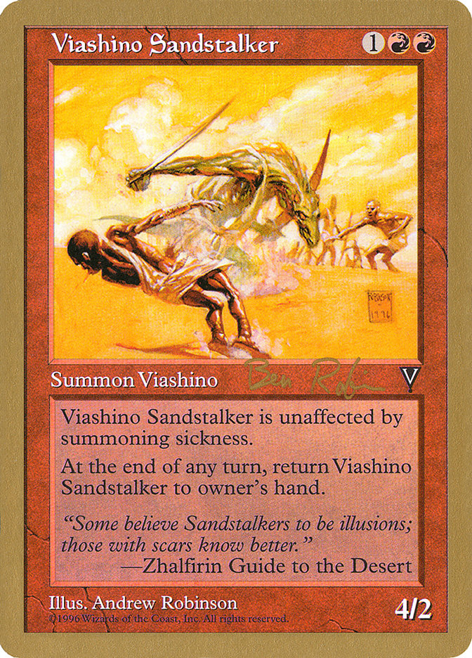 Viashino Sandstalker (Ben Rubin) [World Championship Decks 1998] | Nerdhalla Games