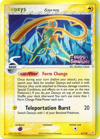 Deoxys (6/110) (Delta Species) (Stamped) [EX: Holon Phantoms] | Nerdhalla Games