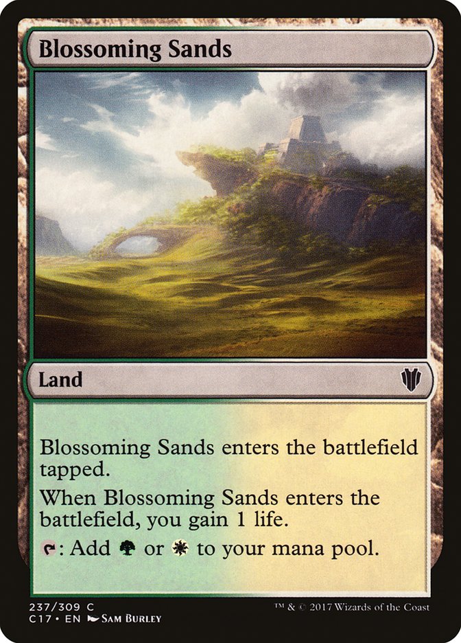 Blossoming Sands [Commander 2017] | Nerdhalla Games