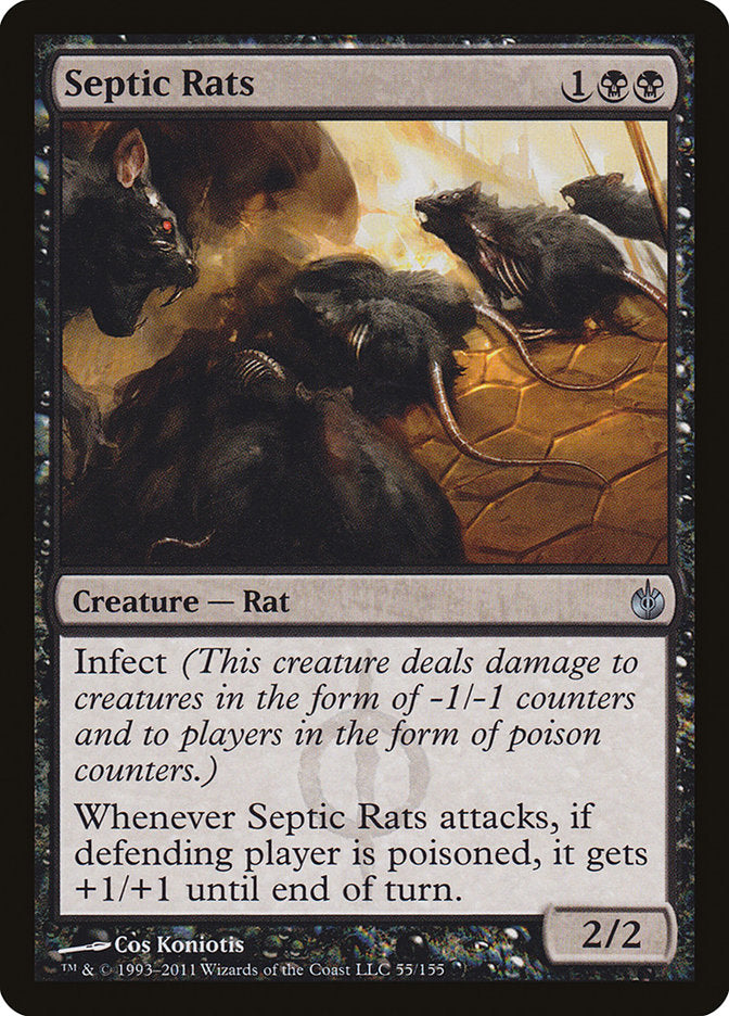 Septic Rats [Mirrodin Besieged] | Nerdhalla Games