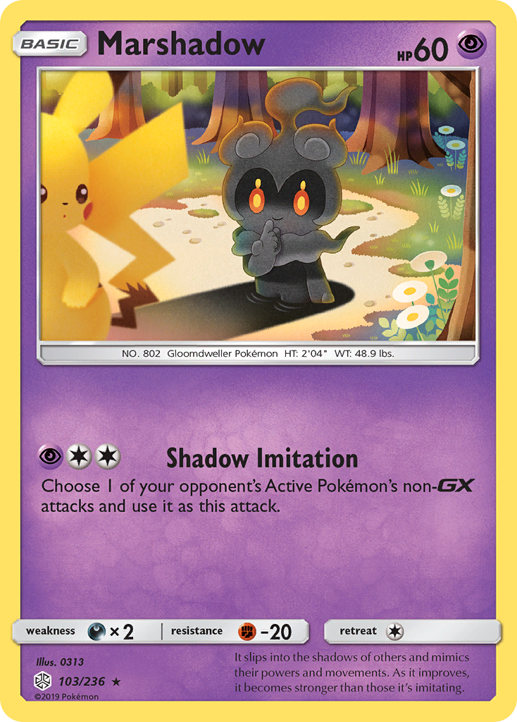 Marshadow (103/236) [Sun & Moon: Cosmic Eclipse] | Nerdhalla Games