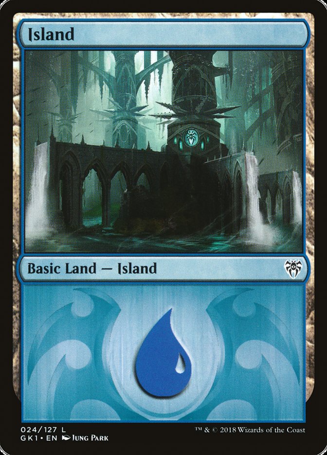 Island (24) [Guilds of Ravnica Guild Kit] | Nerdhalla Games