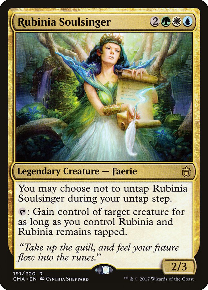 Rubinia Soulsinger [Commander Anthology] | Nerdhalla Games