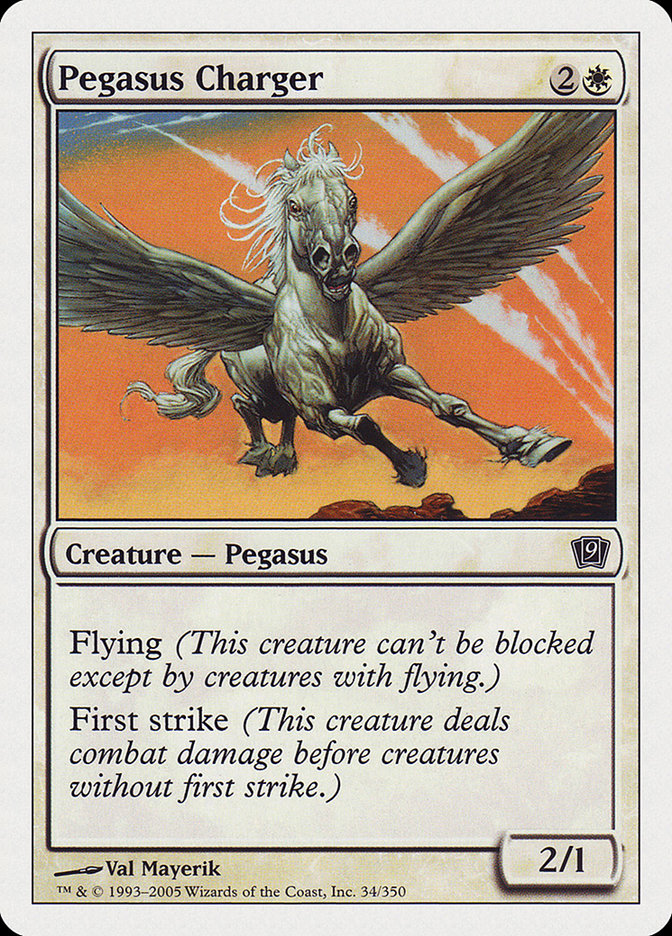 Pegasus Charger [Ninth Edition] | Nerdhalla Games