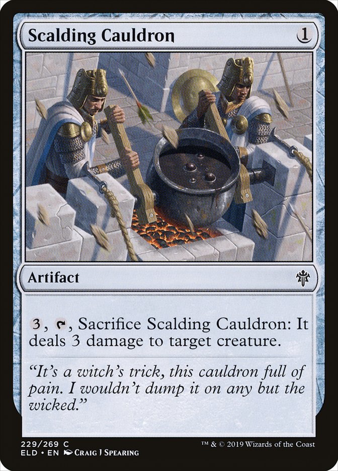 Scalding Cauldron [Throne of Eldraine] | Nerdhalla Games