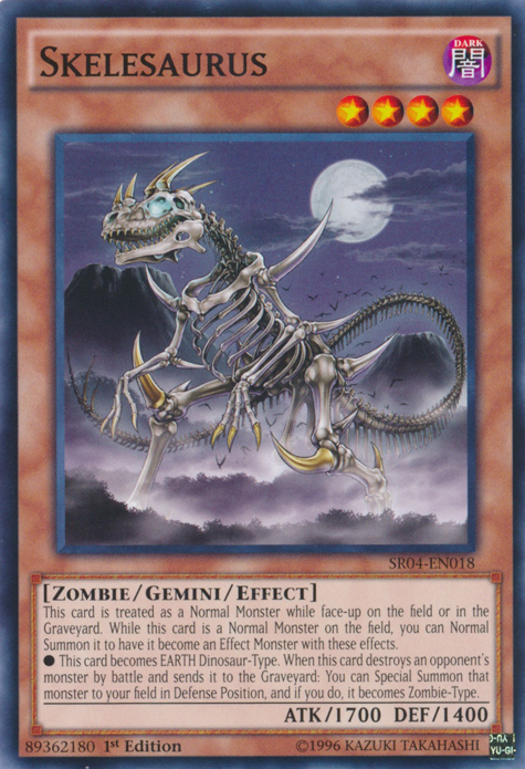 Skelesaurus [SR04-EN018] Common | Nerdhalla Games