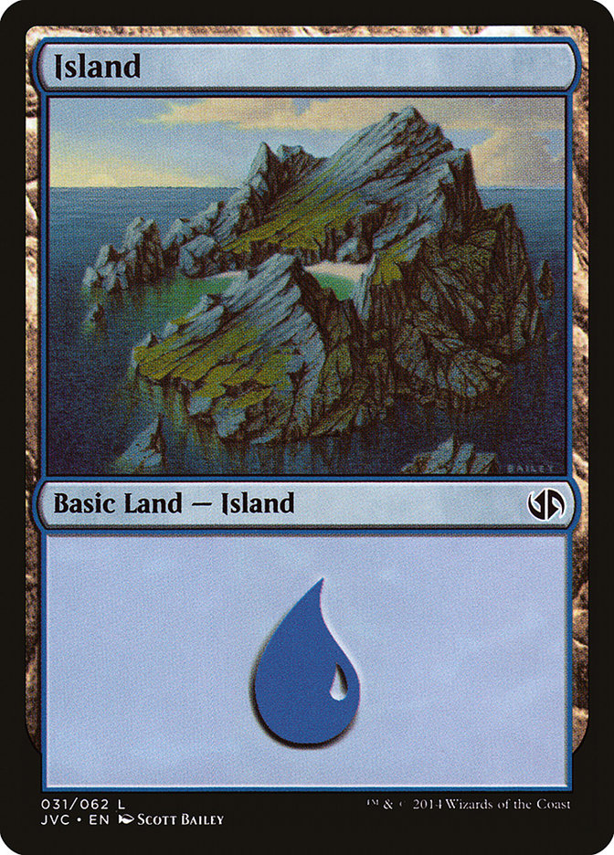 Island (31) [Duel Decks Anthology] | Nerdhalla Games