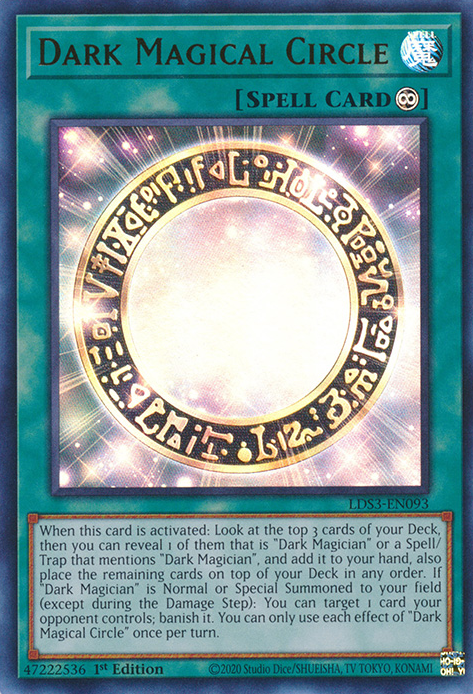 Dark Magical Circle [LDS3-EN093] Ultra Rare | Nerdhalla Games