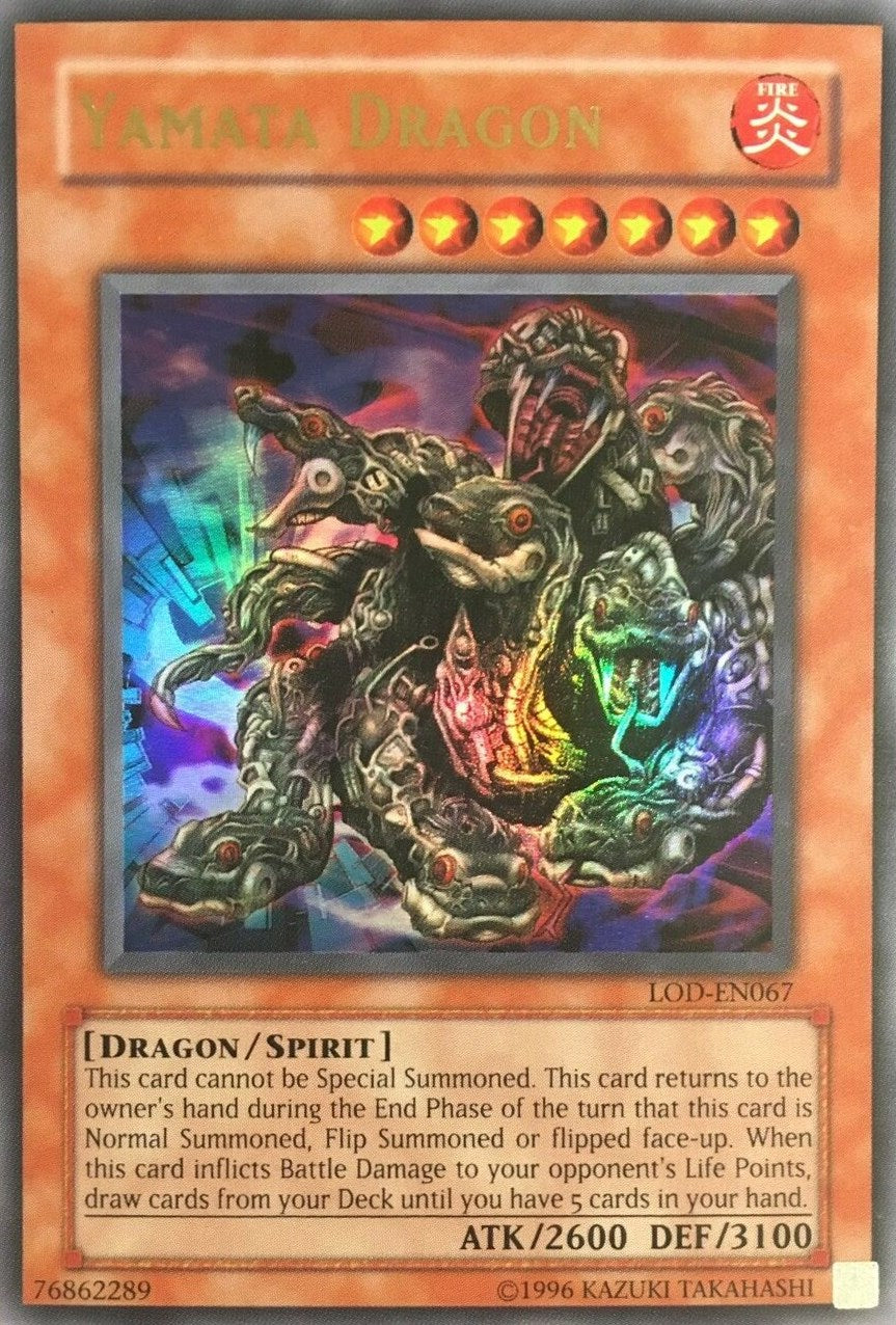 Yamata Dragon [LOD-EN067] Ultra Rare | Nerdhalla Games