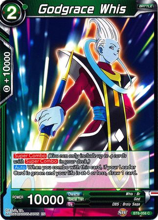 Godgrace Whis [BT6-058] | Nerdhalla Games