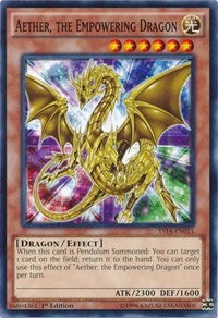 Aether, the Empowering Dragon [YS14-EN011] Common | Nerdhalla Games